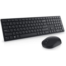 Dell Pro KM5221W - Retail Box - keyboard and mouse set - wireless - 2.4 GHz - QWERTY - English - black
