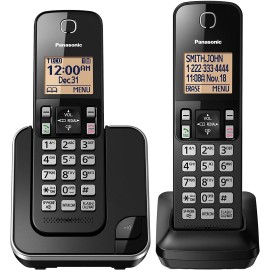 EXPANDABLE CORDLESS PHONE SYSTEM (DOUBLE-HANDSET SYSTEM)