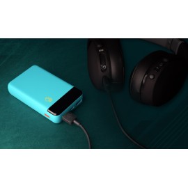 FAT STASH™ 2 PORTABLE 20-WATT 10,000 MAH POWER BANK (90'S VACATION)