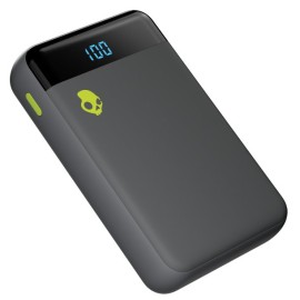 FAT STASH™ 2 PORTABLE 20-WATT 10,000 MAH POWER BANK (CHILL GRAY/YELLOW)