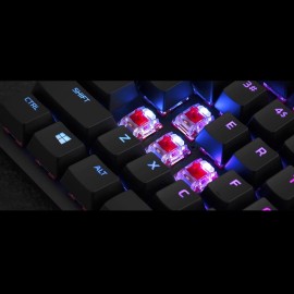 HyperX Alloy Origins Core - Keyboard - backlit - USB - US - key switch: HyperX Blue