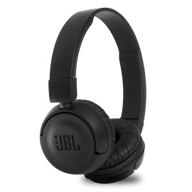 JBL T460BT On-Ear Wireless Bluetooth Headphones, Extra Bass with 11 Hours Playtime & Mic Includes Velvet Pouch Carrying Bag (Black)