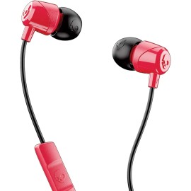 JIB® WIRED IN-EAR EARBUDS WITH MICROPHONE (RED)