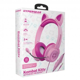 KOMBAT KITTY GAMING HEADSET FOR KIDS (PINK)