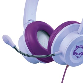 KOMBAT KITTY GAMING HEADSET FOR KIDS (PURPLE)