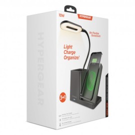 LIGHT PRO 10-WATT WIRELESS CHARGER AND ORGANIZER