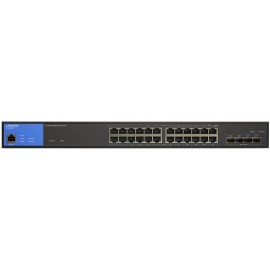 Linksys LGS328MPC  Switch - Gigabit PoE - 24 - Desktop