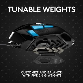 Logitech G G502 HERO K/DA - Mouse - optical - 11 buttons - wired - USB