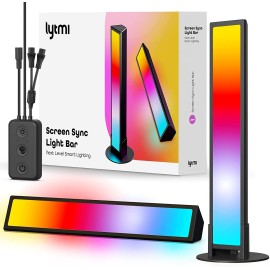 Lytmi RGB Smart LED Light Bars, Gaming Lights, Sync to PC Screen & Music, Ambient Lighting