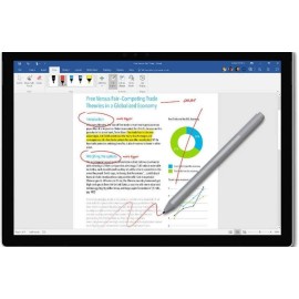 Microsoft Surface Pen for Surface Pro 7 Pro 6 Surface Laptop 3 Surface Book 2 Laptop 2 Surface Go Studio 2 Pro 5 Pro 4 4096 Pressure Points Rubber Eraser Bluetooth 4.0 - Black