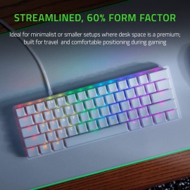 Razer Huntsman Mini - Keyboard - backlit - USB - US - key switch: Razer Linear Optical - mercury