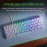 Razer Huntsman Mini - Keyboard - backlit - USB - US - key switch: Razer Linear Optical - mercury
