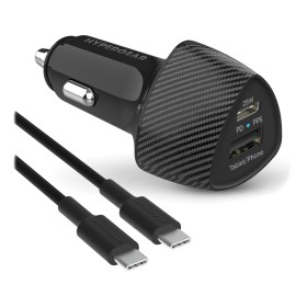 SPEEDBOOST 45-WATT PD DUAL-OUTPUT CAR CHARGER