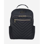 Kenneth Cole Reaction Chelsea Quilted Chevron 15" Laptop & Tablet Business Tote With Removeable Shoulder Strap, Navy