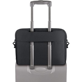 Solo Chrysler 17.3-Inch Laptop Briefcase, Black
