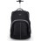 Targus 16 Inch Compact Rolling Backpack, Black - Wheeled Travel Bag with Removable Protective Laptop Sleeve