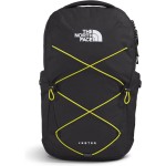 The North Face Jester Commuter Laptop Backpack, TNF Black Light Heather/Sulphur Spring Green, One Size