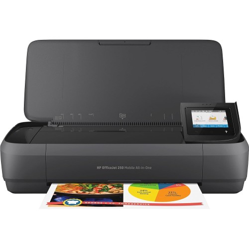 HP OfficeJet 250 All-in-One Portable Printer with Wireless & Mobile Printing, Works with Alexa
