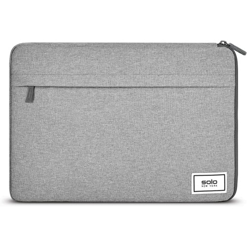 Solo Re:Focus 15.6 Inch Laptop Sleeve, Grey