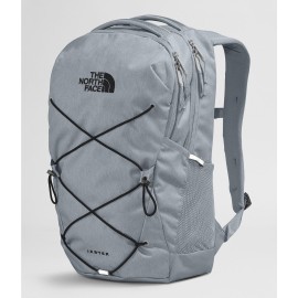 The North Face Jester Commuter Laptop Backpack, Mid Grey Dark Heather/TNF Black, One Size