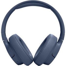 JBL Tune 720BT Wireless On-Ear Headphones, with JBL Pure Bass Sound, Bluetooth 5.3, Hands-Free Calls, Audio Cable and 76-Hour Battery Life, in Blue