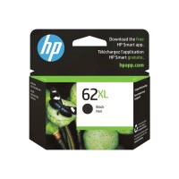 HP 62XL - 12 ml - High Yield - black - original - ink cartridge - for ENVY 55XX, 56XX, 76XX; Officejet 200, 250, 252, 57XX, 8040