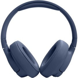 JBL Tune 720BT Wireless On-Ear Headphones, with JBL Pure Bass Sound, Bluetooth 5.3, Hands-Free Calls, Audio Cable and 76-Hour Battery Life, in Blue