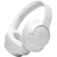 JBL TUNE 760NC - Headphones with mic - full size - Bluetooth - wireless, wired - active noise canceling - 3.5 mm jack - white