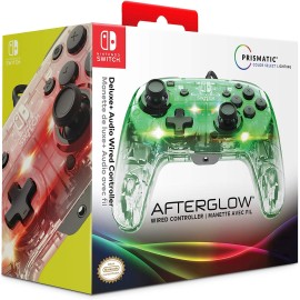 Afterglow - Deluxe+ Audio Wired Controller for Switch - Transparent