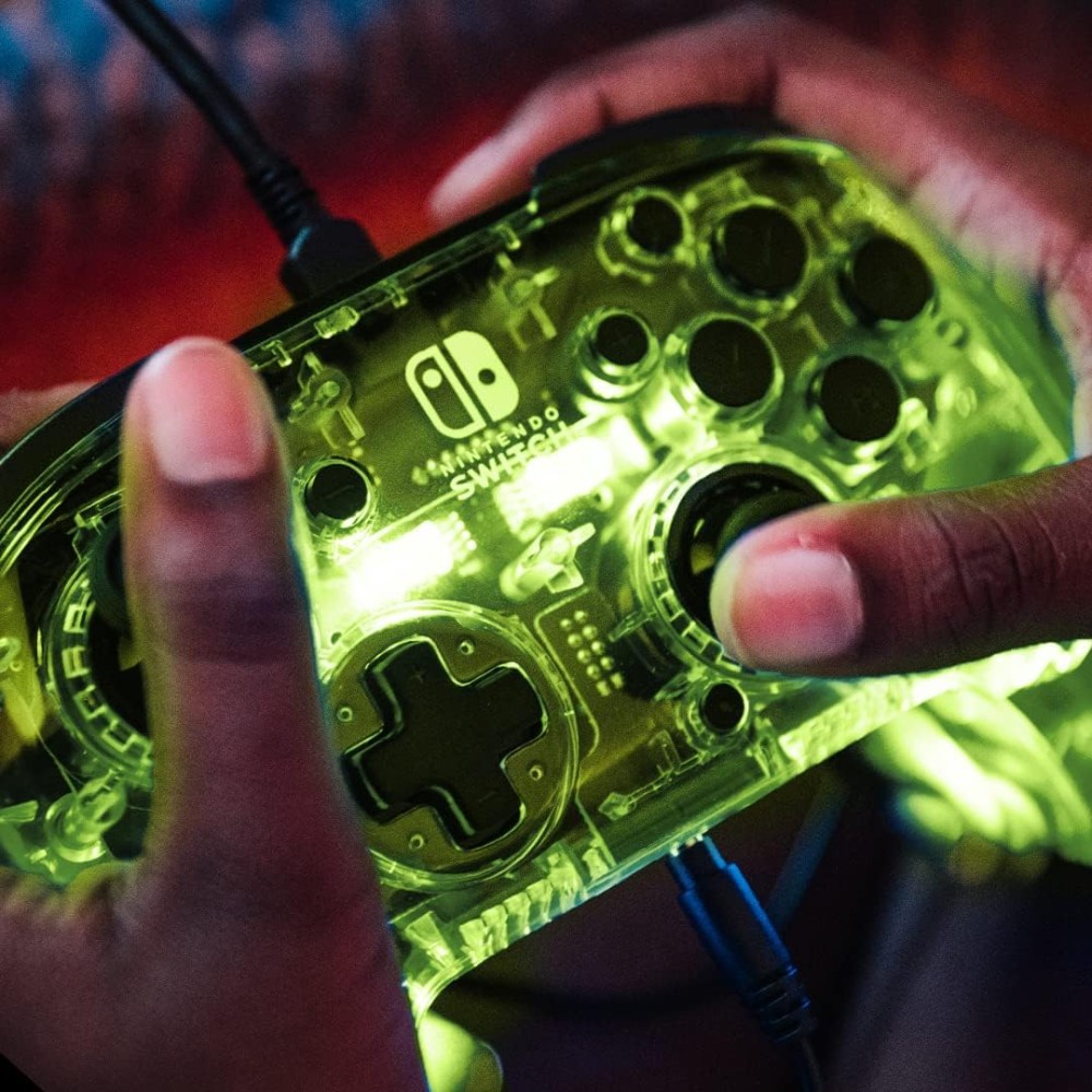 Afterglow - Deluxe+ Audio Wired Controller for Switch - Transparent ...