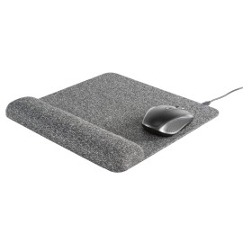 Allsop Powertrack Plush Wireless Charging Mousepad With Wrist Rest
