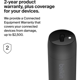Belkin BOOST CHARGE - Car power adapter - 30 Watt - 3 A - Fast Charge, Power Delivery 3.1 (24 pin USB-C) - black