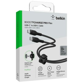 Belkin BOOST CHARGE USB cable 24 pin USB-C (M) to 24 pin USB-C (M) - 2 m - black