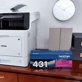 Brother Printer TN431M Standard Yield Toner-Retail Packaging , Magenta