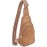 CLUCI Small Sling Bag for Women Crossbody, Faux Leather Trendy Waist Packs with Guitar Strap, Women's Fanny Packs Coffee