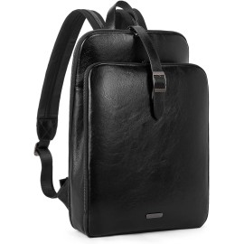 CLUCI Womens Backpack Purse Leather 15.6 Inch Laptop Travel Business Vintage Large