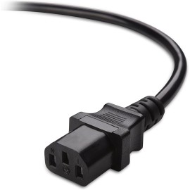 Cable Matters 2-Pack Computer to PDU Power Extension Cord, Power Extension Cable 6 ft (IEC C14 to IEC C13 PDU Power Cord)