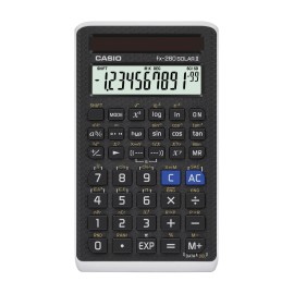 Casio Fx-260Solar Ii Scientific Calculator, 10+2 Digits Display, Solar Power, Black