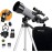 Celestron - 70mm Travel Scope DX - Portable Refractor Telescope - Fully-Coated Glass Optics - Ideal Telescope for Beginners - BONUS Astronomy Software Package - Digiscoping Smartphone Adapter