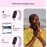 Fitbit Inspire 3 Health & Fitness Tracker with Stress Management, Workout Intensity, Sleep Tracking, 24/7 Heart Rate and more, Lilac Bliss/Black, One Size (S & L Bands Included)