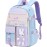 Gazigo Girls Backpack Elementary School, Bunny Backpack for girls Cute Kids Laptop Bag Kindergarten Preschool Bookbag Purple