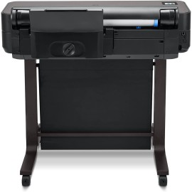 HP DesignJet T650 - 24" large-format printer - color - ink-jet - Roll A1 (61.0 cm x 91.4 m) - 2400 x 1200 dpi - up to 0.43 min/page - USB 2.0, Gigabit LAN, Wi-Fi - cutter
