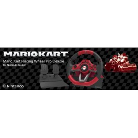 Hori NSW-228U Mario Kart Racing Pro Deluxe for Nintendo Switch - Red