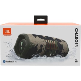 JBL Charge 5 Speaker for portable use wireless Bluetooth 40 Watt 2-way - squad