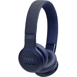 JBL LIVE 400BT - Headphones with mic - on-ear - Bluetooth - wireless - blue