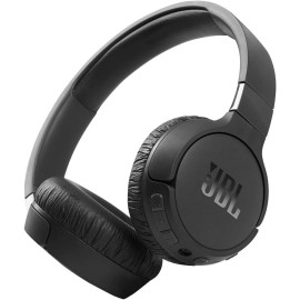 JBL Tune 660NC: Wireless On-Ear Headphones with Active Noise Cancellation - Black