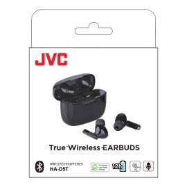 Jvc Ultra-Compact Ie Bluetooth Earbuds, True Wireless With Charging Case (Olive Black)