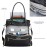 Kenneth Cole Reaction Chelsea Quilted Chevron 15" Laptop & Tablet Business Tote With Removeable Shoulder Strap, Black