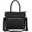Kenneth Cole Reaction Chelsea Quilted Chevron 15" Laptop & Tablet Business Tote With Removeable Shoulder Strap, Black