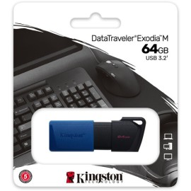 Kingston DataTraveler 64 GB USB flash drive Blue